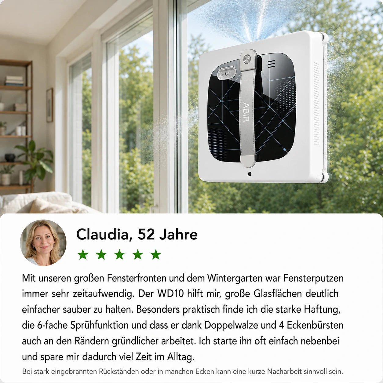 Am gründlichsten: sogar Ecken und Kanten